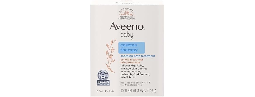 Aveeno Soothing Baby Bath Treatment, Single Use