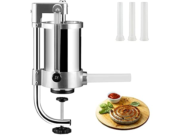 Sausage Stuffer, 2.5LBS/1.5L Capacity, 304