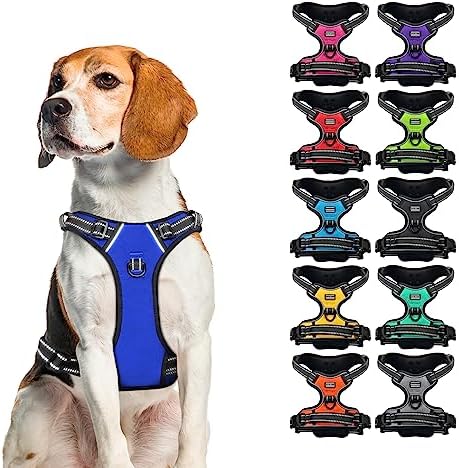 CollarDirect No Pull Reflective Dog Harness