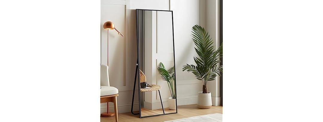 self Full Length Floor Mirror 43"x16"