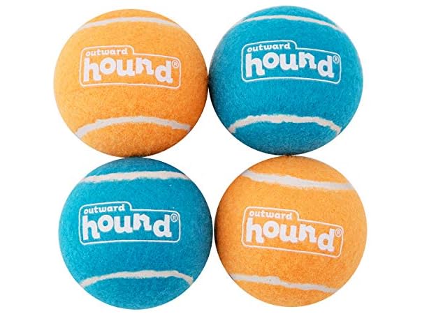 Outward Hound Tennis Ballz Fetch Dog Toy