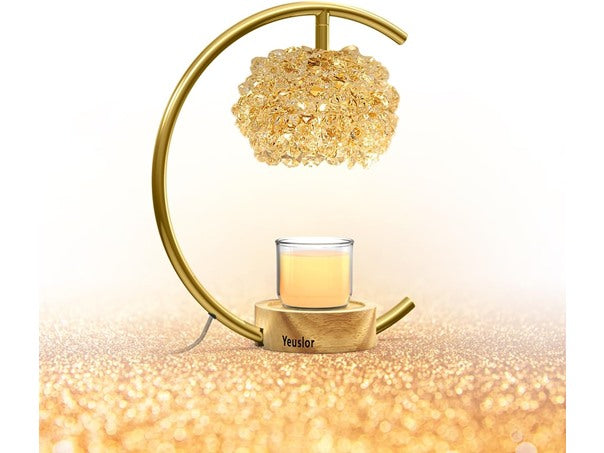 Gold Candle Warmer Lamp