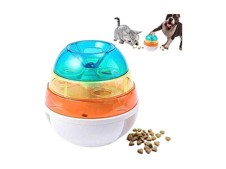 Egg Shape IQ Tumble Food Dispensing Tumbler B