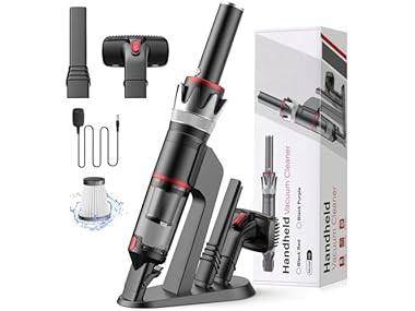 BSRCO Handheld Vacuum Cordless (Red)