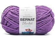 Bernat Blanket Bright Yarn, Pow Purple