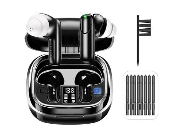 Digital Hearing Aids with Cleaner Kit
