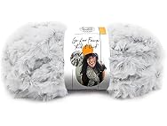 Lion Brand Yarn (1 Skein) Go for Faux Chinchilla