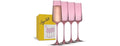 JoyJolt Sidney Stemmed Champagne Flutes, Set of 4