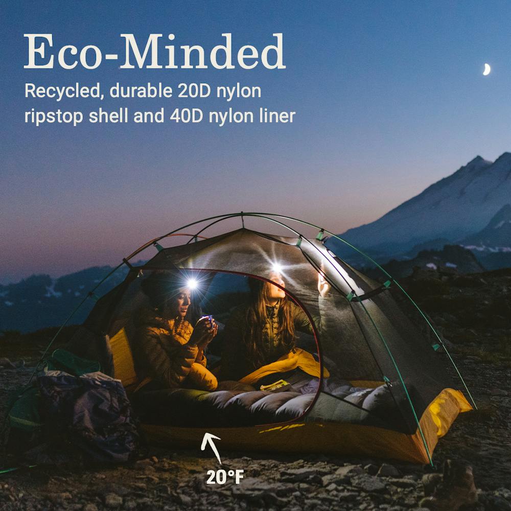 PEAK1™ 20°F Mummy Sleeping Bag - Long
