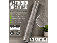 6Pk Peel & Stick Wallpaper  17.7 x 78