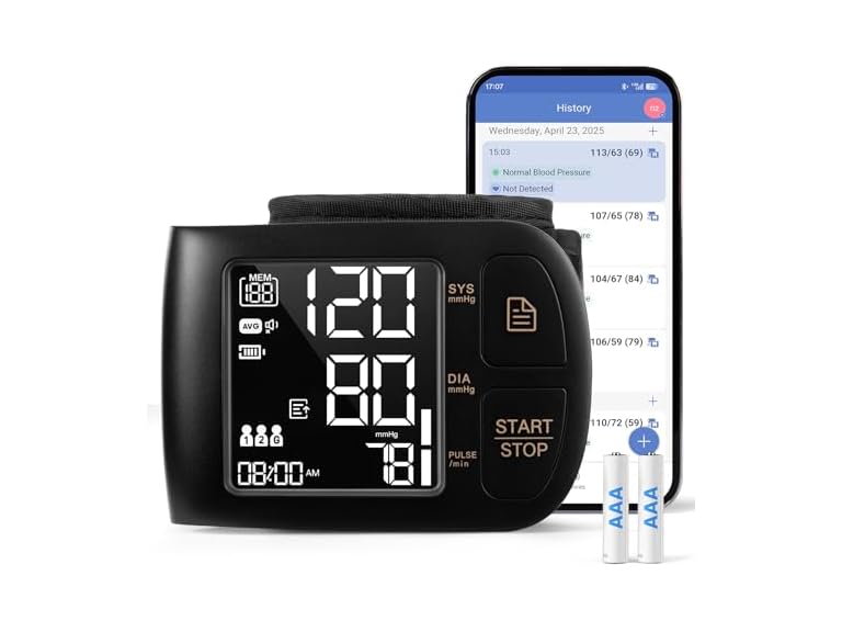 Bluetooth Blood Pressure Monitor