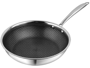 VINOD Nutri-Tech SAS Honeycomb Frypan 26CM