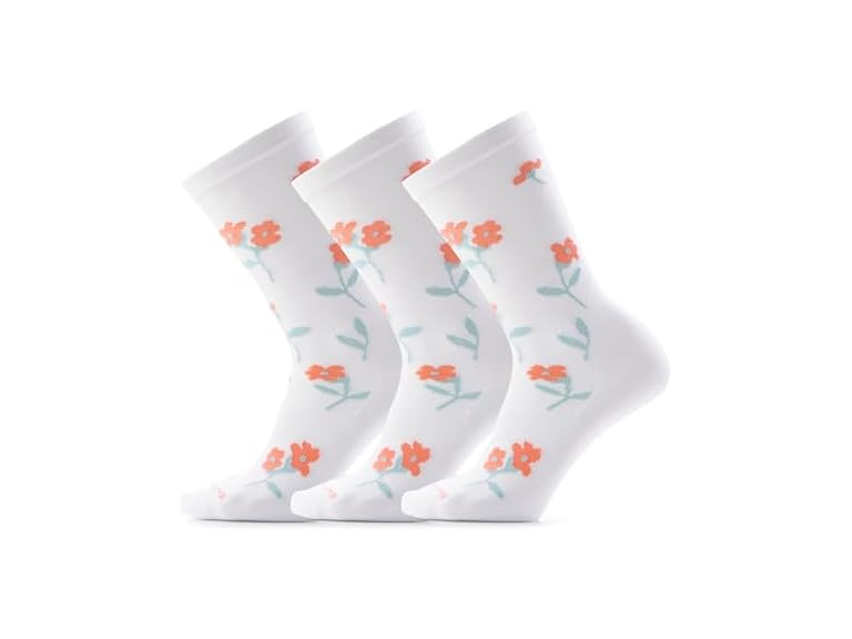 Smartwool Women Everyday Garden Gala Socks White