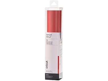 Cricut Smart Removable Vinyl 13" x 12ft Red