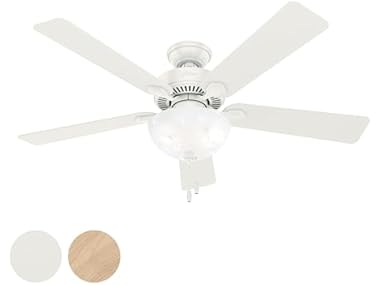 Hunter Fan 52" Fresh White Indoor Fan