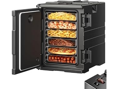 VEVOR Insulated Food Pan Carrier, 82 Qt