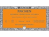 Arches 20-Sheet Watercolour Pad 15x30cm 300g