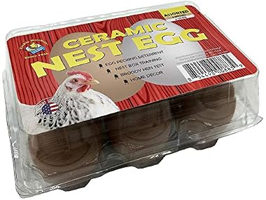 Cackle Hatchery Ceramic Nest Eggs (6count)