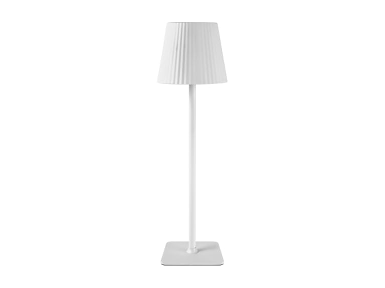 Mikasa 14.8" White Rechargeable LED Lamp