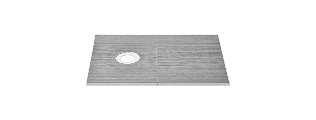 Shower Curb Kit, 60"x38" Shower Pan Kit with