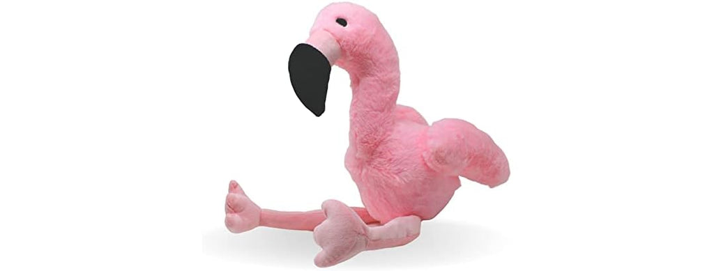Flourish Pets 3 in 1 Multi-Layer Chew Toy Flamingo