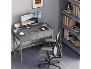 Writing Computer Desk With Drawers