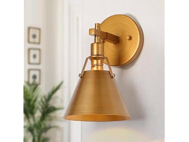KSANA Antique Gold Wall Sconce 1-Light