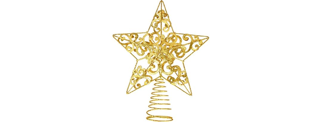2 Pack 10" Christmas Tree Topper