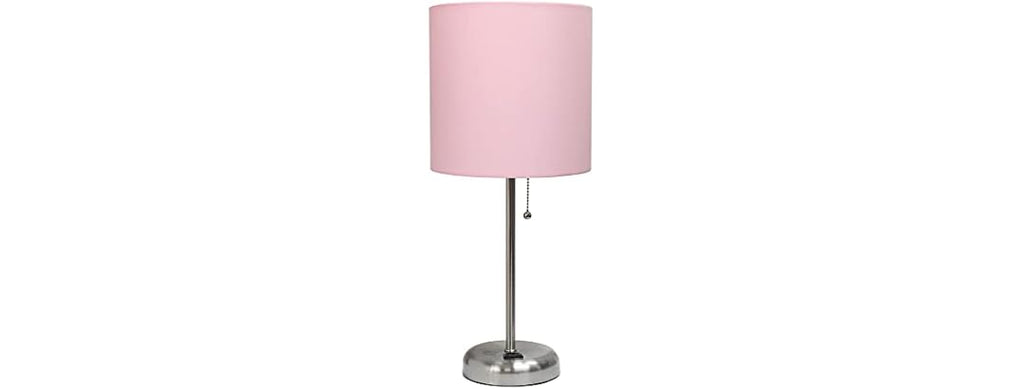Creekwood Home Table Lamp Light Pink