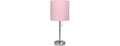 Creekwood Home Table Lamp Light Pink