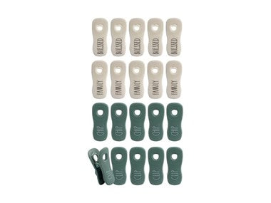 20 Pack Bag Clips with Magnet