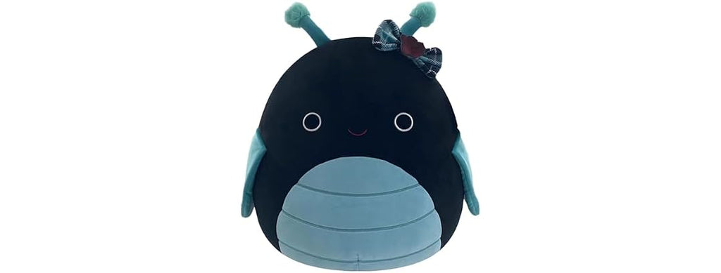 Squishmallows Original 14in Celie The Teal and Black Grasshopper