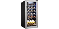 Schmecke 18 Bottle Compressor Wine Cooler Refrigerator w/Lock