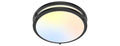 GoBright 36W LED Ceiling Light 12" Black