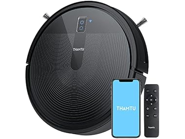 Thamtu G10 Robot Vacuum with 2700Pa Suction (Black)