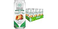 12Pk Steaz Organic Iced Green Tea, Peach
