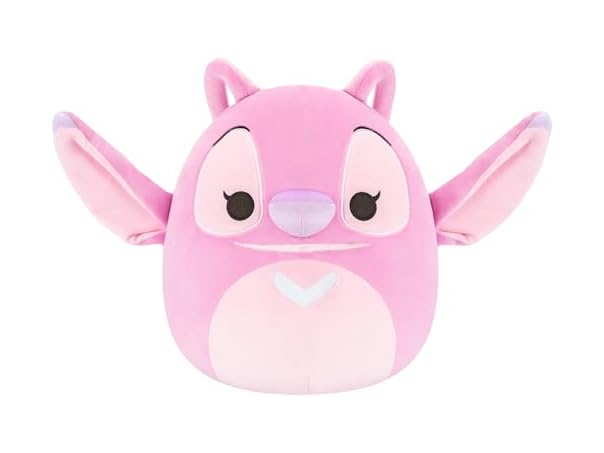 Squishmallows Original 12in Disney Angel Plush (Medium-Sized)