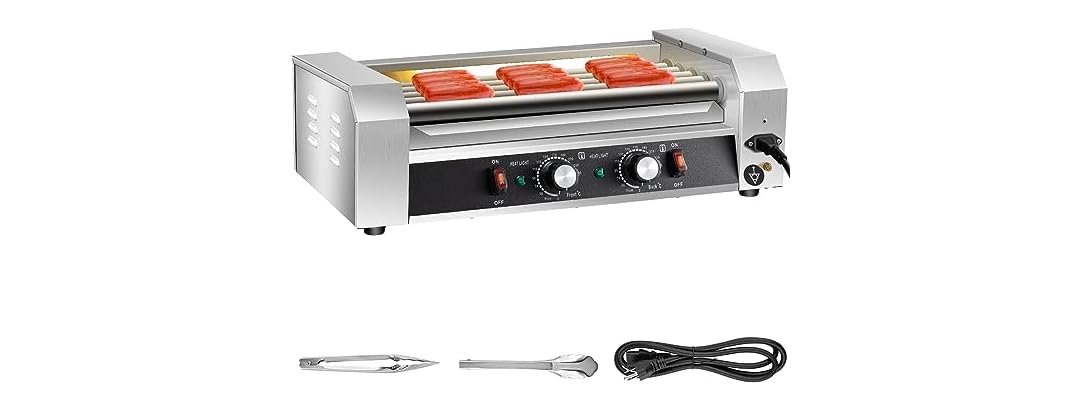 VEVOR Hot Dog Roller, 12 Hot Dog
