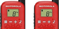 (NEW) 2-PACK Motorola T110 Talkabout Radios, 16 Mile Range