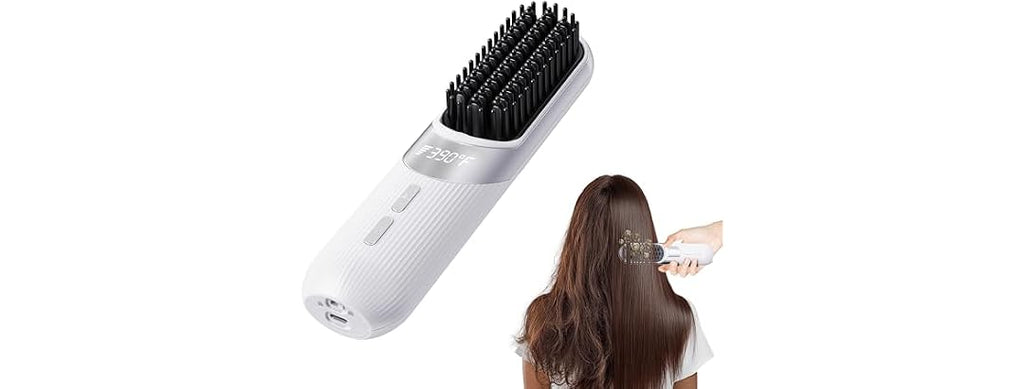 Cordless 2-in-1 Hair Styling Brush