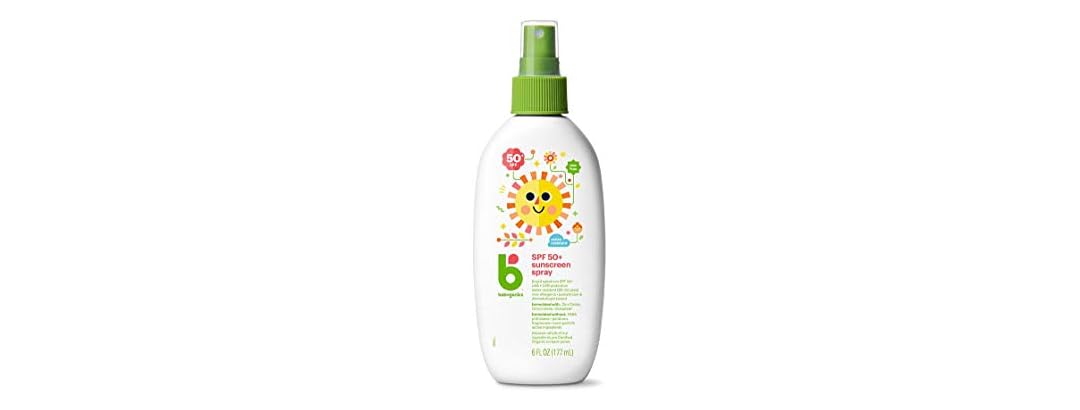 Babyganics Sunscreen Spray 50 SPF, 6oz