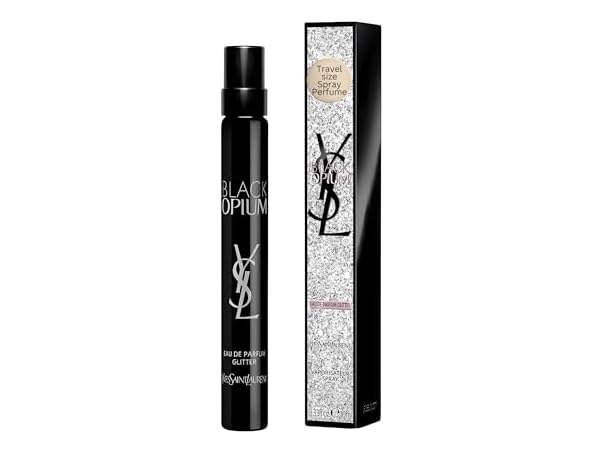 Yves Saint Laurent YSL Black Opium Glitter Eau De Parfum for Women, 10-mL