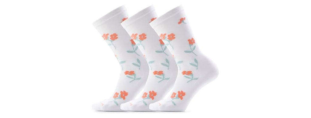 Smartwool Women Everyday Garden Gala Socks White