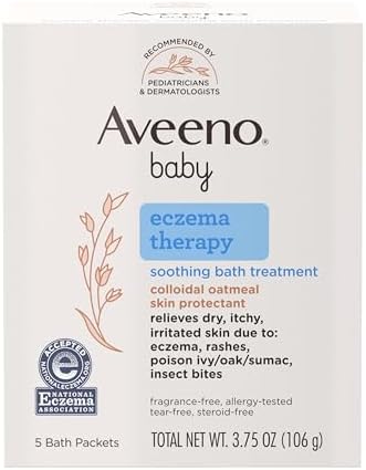 Aveeno Soothing Baby Bath Treatment, Single Use
