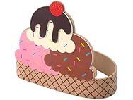 Fun Express Ice Cream Headband Kit 12Pk
