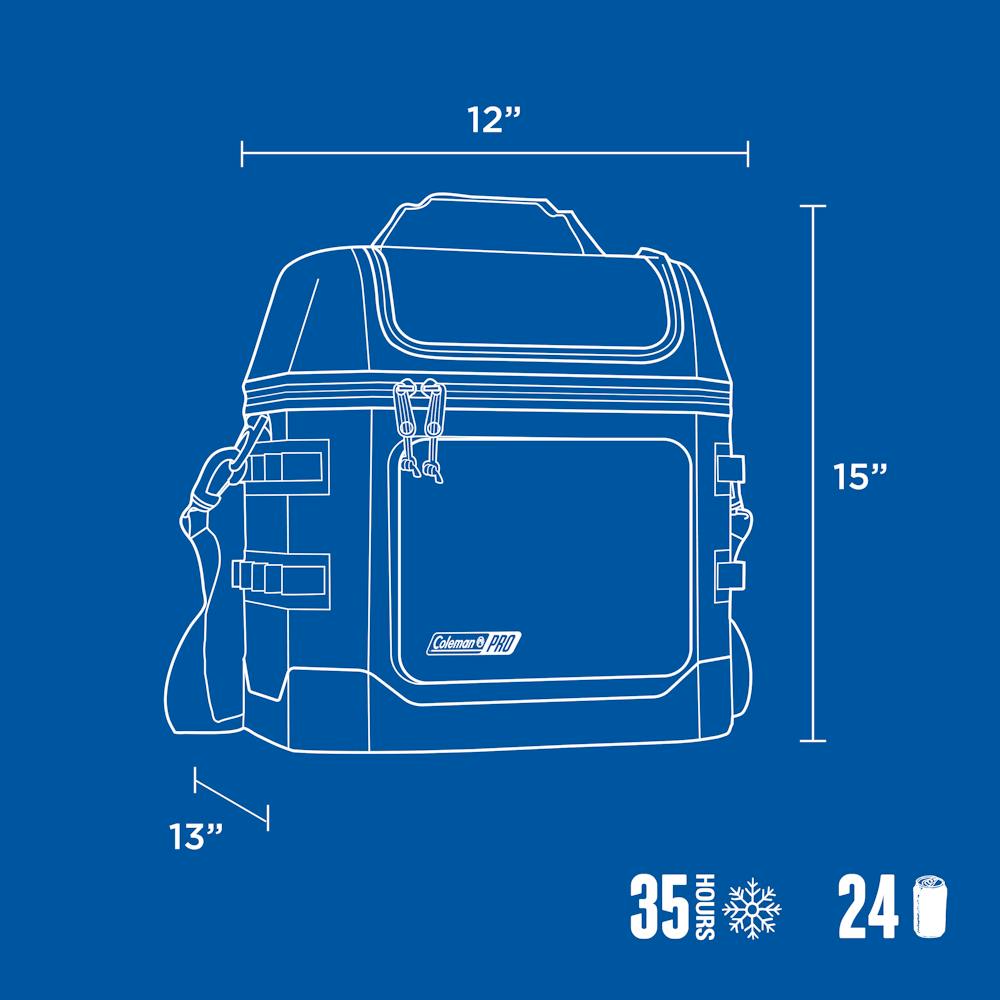 Coleman® Pro 24-Can Soft Cooler
