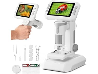 HEWEIMEI 1600X Microscope for Kids