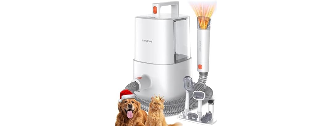 Simpleway Dog Grooming Vacuum Kit