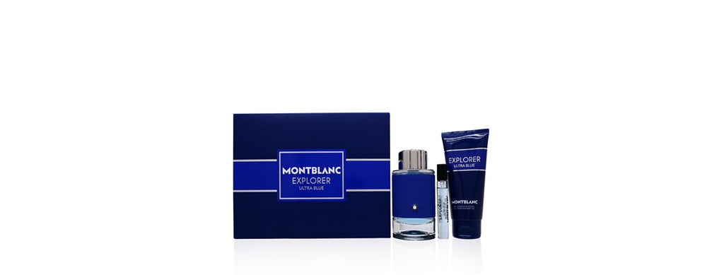 Mont Blanc Explorer Ultra Blue Set M w/ Shower Gel