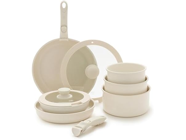 GreenLife 10Pc Nonstick Pots & Pans Set